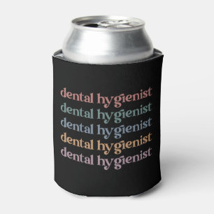 Porta-lata Retro Higienista Dental   Dentista RDH Dentist Den