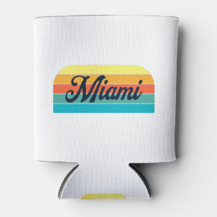 Porta-lata Retro Miami