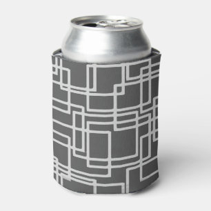 Porta-lata Retro Moderno Quadrados de Ardósia Branqueada em C