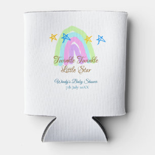 Porta-lata Retrorre o arco-íris brilha pequenas estrelas baby