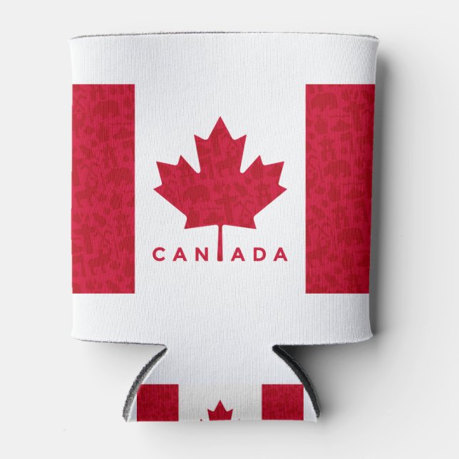 Porta-lata Rico canadiano (Frente)