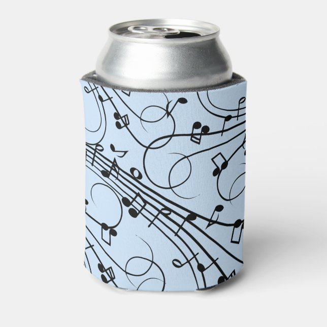 Porta-lata Rico Music Notes Blue (Can Back)