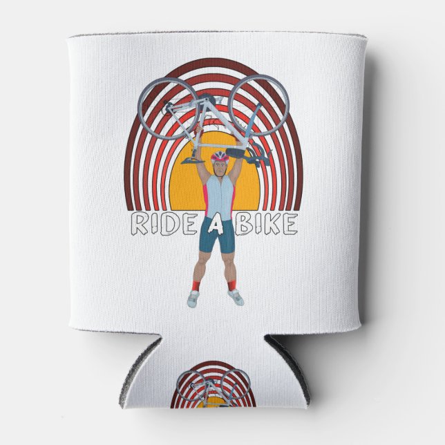 Porta-lata Ride a Bike (Frente)