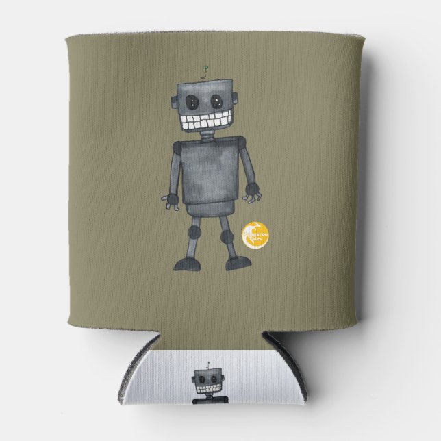 Porta-lata Robô (Frente)