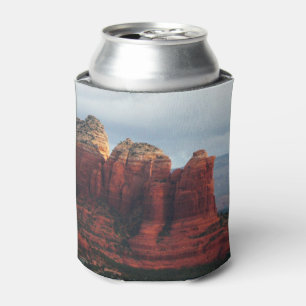 Porta-lata Rocha Pote de café nublado em Sedona Arizona