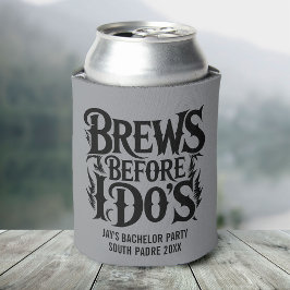 Porta-lata Rock N' Roll do Partido Bachelor Personalizado de 