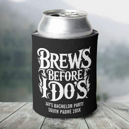 Porta-lata Rock N' Roll do Partido Bachelor Personalizado de 