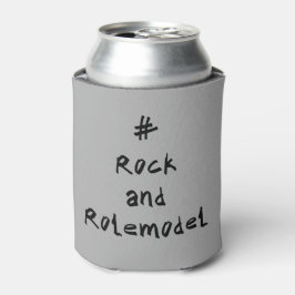 Porta-lata #RockandRolemodel - Preto.