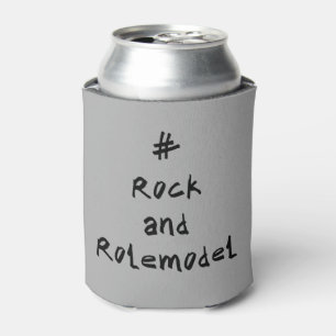 Porta-lata #RockandRolemodel - Preto.