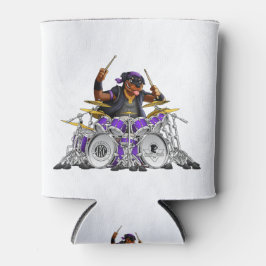 Porta-lata Rockin' Rottie Drummer