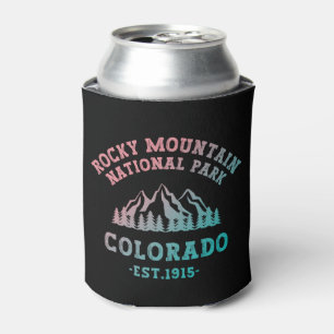 Porta-lata Rocky Mountain National Park Colorado EUA Gradient