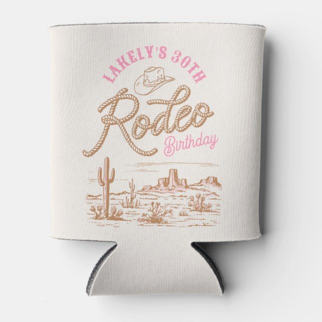 Porta-lata Rodeo Birthday Can Cooler (Frente)