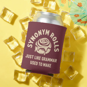 Porta-lata Rolos de sinônimos exatamente como a gramática cos