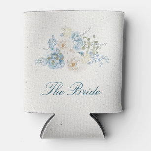 Porta-lata Romântica Cotswolds Winter Florals Alfabeto Bride