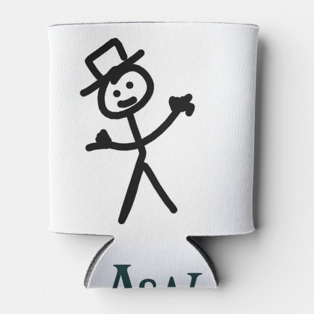 Porta-lata Rosa (Frente)