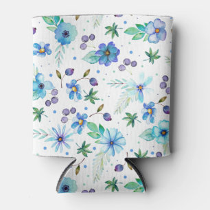 Porta-lata Rosa azul