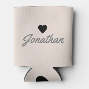 Porta-lata Rosa Castelo de Areia Vintage BK Heart Signature