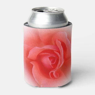 Porta-lata rosa de coral rosa