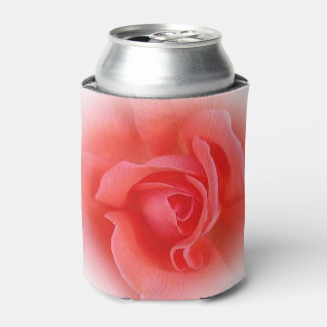 Porta-lata rosa de coral rosa (Can Front)