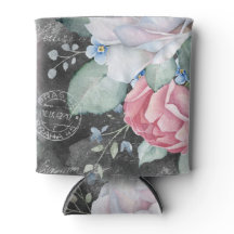 Rosas de painéis de aquarela