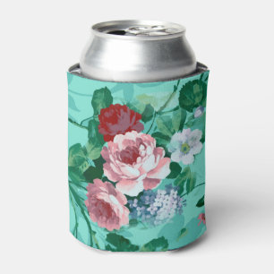 Porta-lata Rosas & flores coloridos