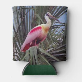 Porta-lata Roseate Spoonbill pode resfriar