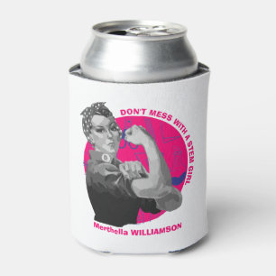 Porta-lata Rosie the Riveter WOMEN IN STEM Girl