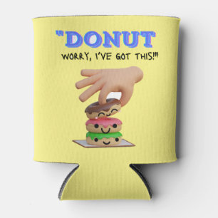 Porta-lata Rosquinha preocupada eu tenho isso