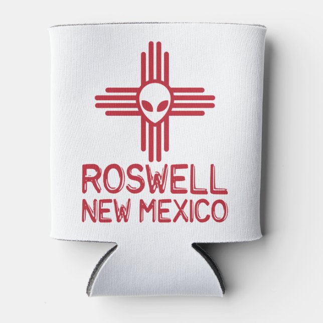 Porta-lata Roswell Novo México (Frente)