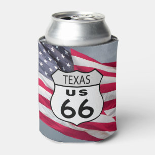 Porta-lata Rota 66 de Texas