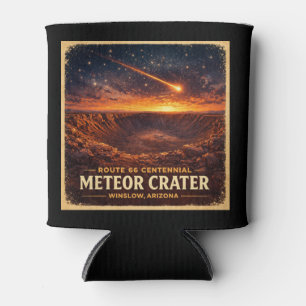 Porta-lata Rota 66 Meteor Crater Centenário Retro
