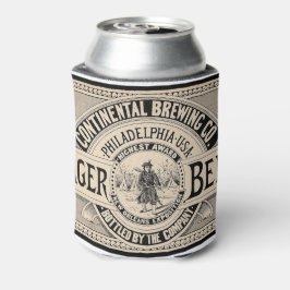 Porta-lata Rótulo da cerveja Vintage