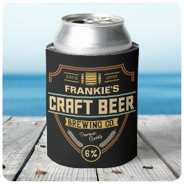 Porta-lata Rótulo de Cerveja Artesanal Personalizado Companhi