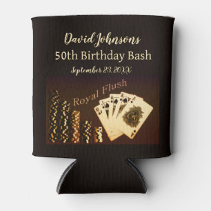 Porta-lata Royal Flush Poker, que se pensa que pode ser o fav