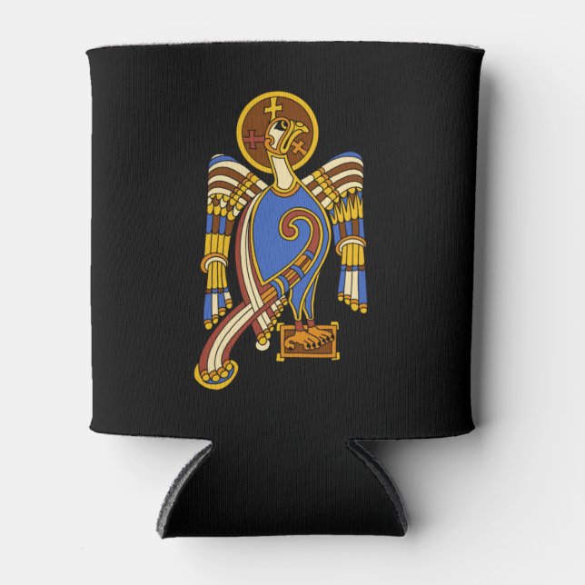 Porta-lata Rua. Águia Celta do John Nó Celta Arte Medieval Ir (Frente)