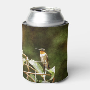 Porta-lata Ruby Throated Hummingbird