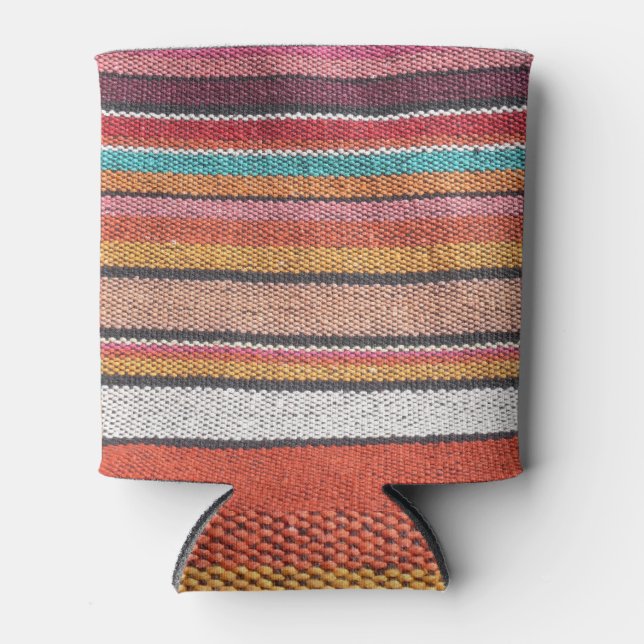 Porta-lata Rug Richness: Texturas mexicanas no Peru (Frente)