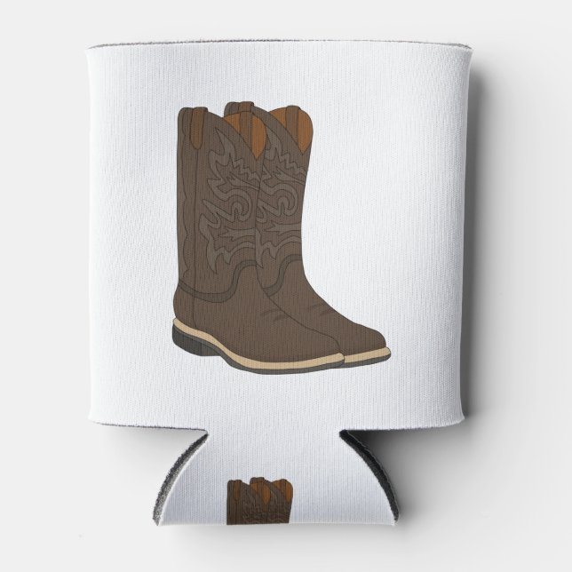 Porta-lata Rustic Boots (Frente)