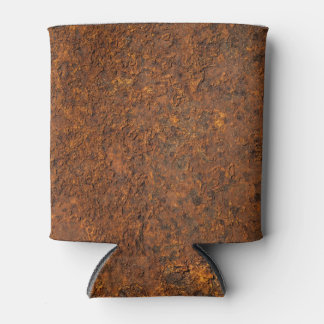 Porta-lata Rusty Metal: Aestética de Ferro Texturada.