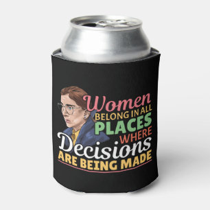 Porta-lata Ruth Bader Ginsburg Juiz Feminista