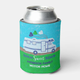 Porta-lata RV Motorhome Camper Roam Nome Personalizado V2