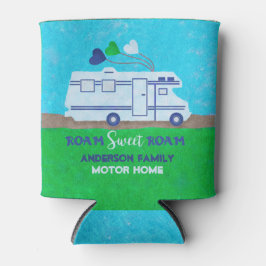 Porta-lata RV Motorhome Camper Roam Nome Personalizado V2