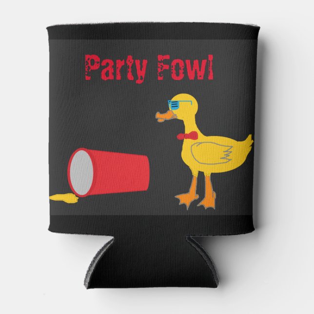 Porta-lata Ryan O Party Fowl Foam Can Cooler (Frente)