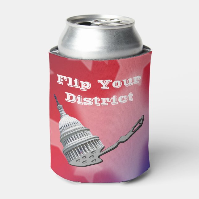 Porta-lata Sacudir Do Voto Do Seu Distrito 2026 (Can Front)