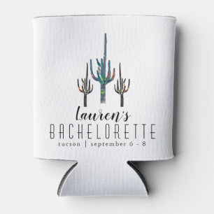 Porta-lata Saguaro Cactus Bachelorette Personalizado