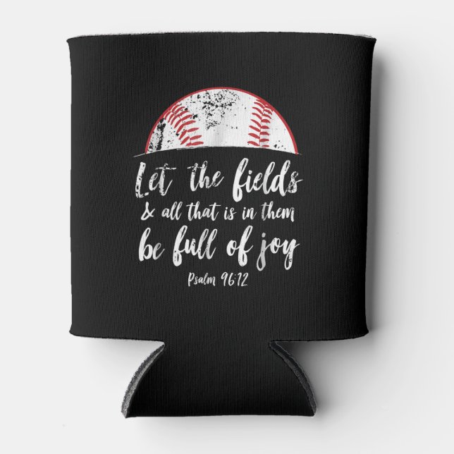 Porta-lata Salmo Cristão Verso-Bonito De Bíblia De Beisebol 9 (Frente)