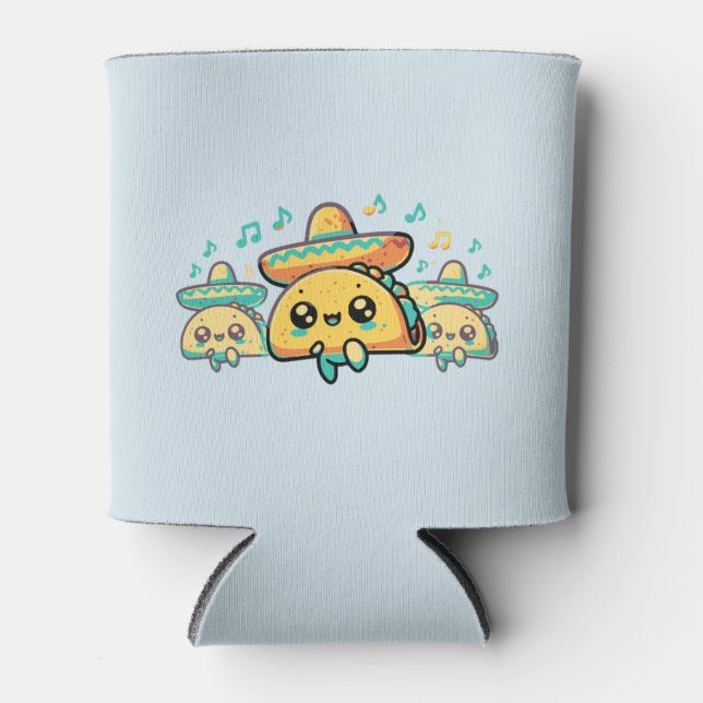 Porta-lata Salsa Tacos (Frente)