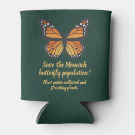 Porta-lata Salve a borboleta-monarca