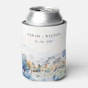 Porta-lata Sanja Mínima, Casamento de Aquarela da Califórnia