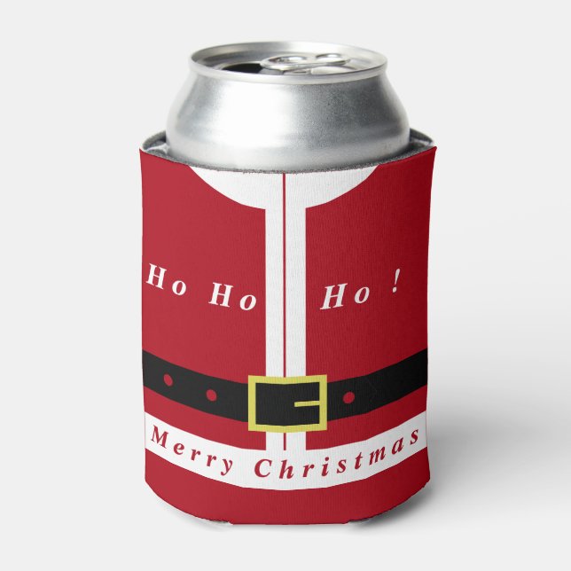 Porta-lata Santa Claus Christmas Can Cooler (Can Front)